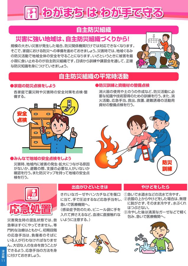 松前町総合防災マップ（津波編）