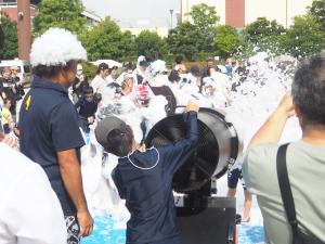 泡フェス（泡キャノン）