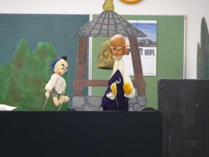 少年と和尚さん