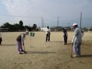 プレー中4