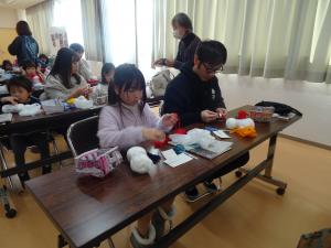 作業中