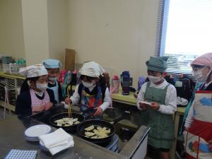 フライパンで焼く