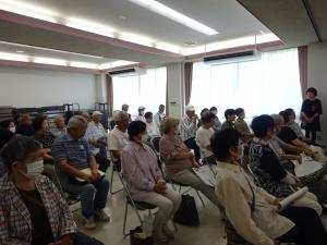 経験を話す