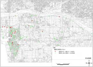 芸予地震クラスの地震起こった場合の液状化被害の発生予想の画像