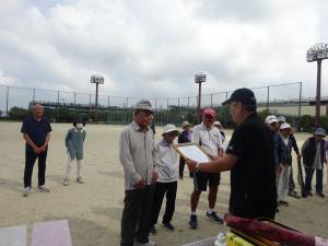 グランドゴルフ表彰