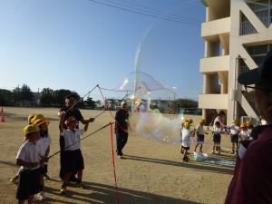 超特大シャボン玉