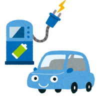 電気自動車イラスト