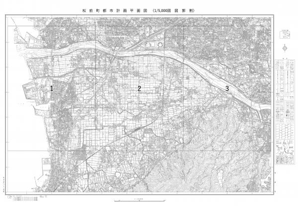 図郭図（縮尺１：5,000）