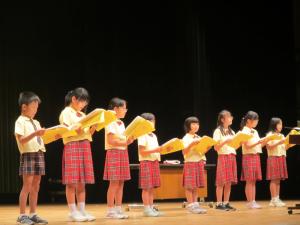 緊張したけど頑張りました!