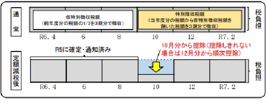 定額減税年金特徴