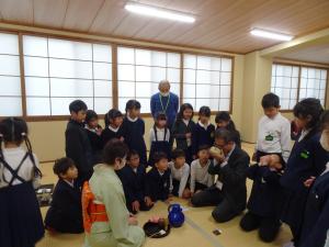 館長をおもてなし